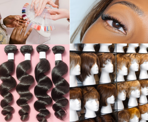 12. Customized Wig Crownings, Lashes, Nails, Hair Services Program