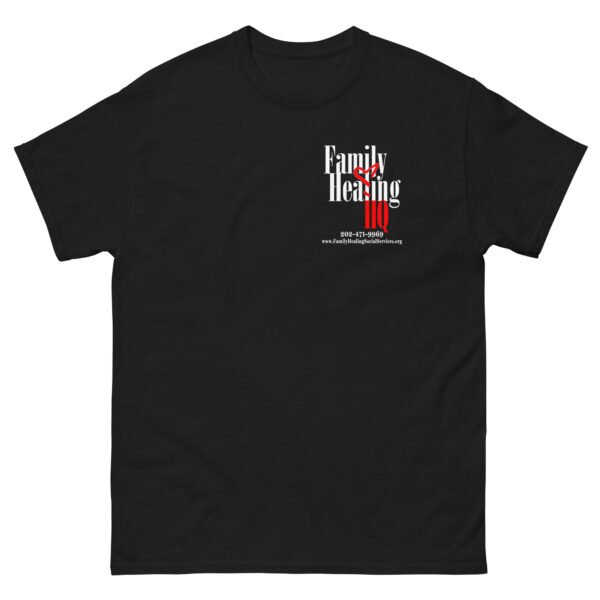 Family Healing T-Shirt - (Small Logo) - Image 6