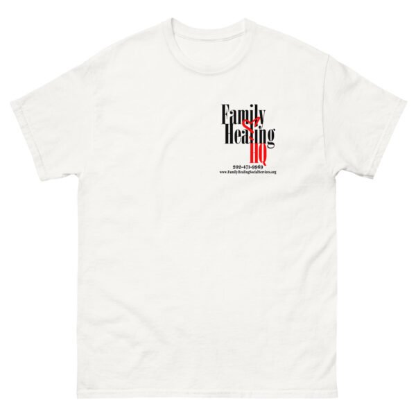 Family Healing T-Shirt - (Small Logo) - Image 2